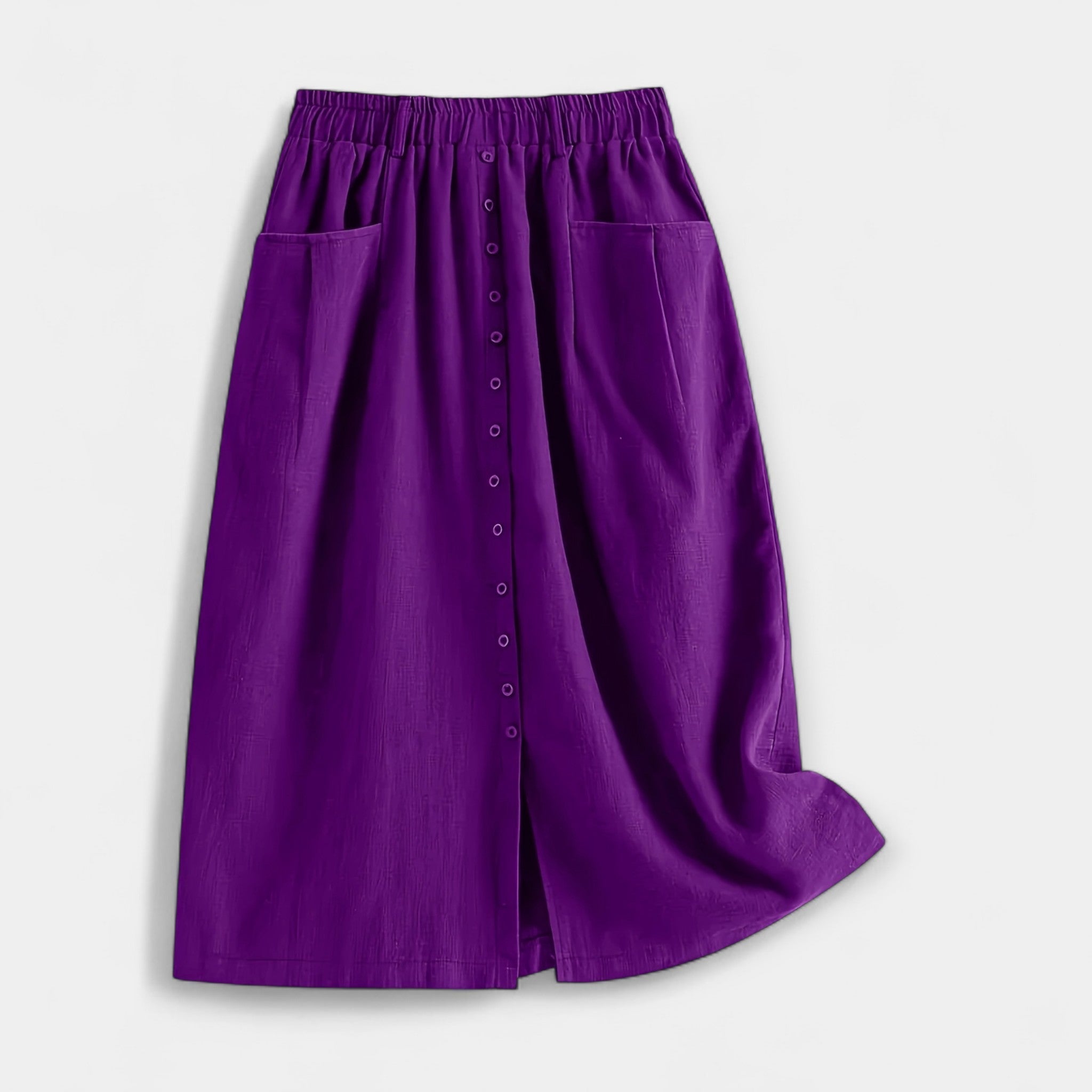 Midi szoknya vintage stílusban