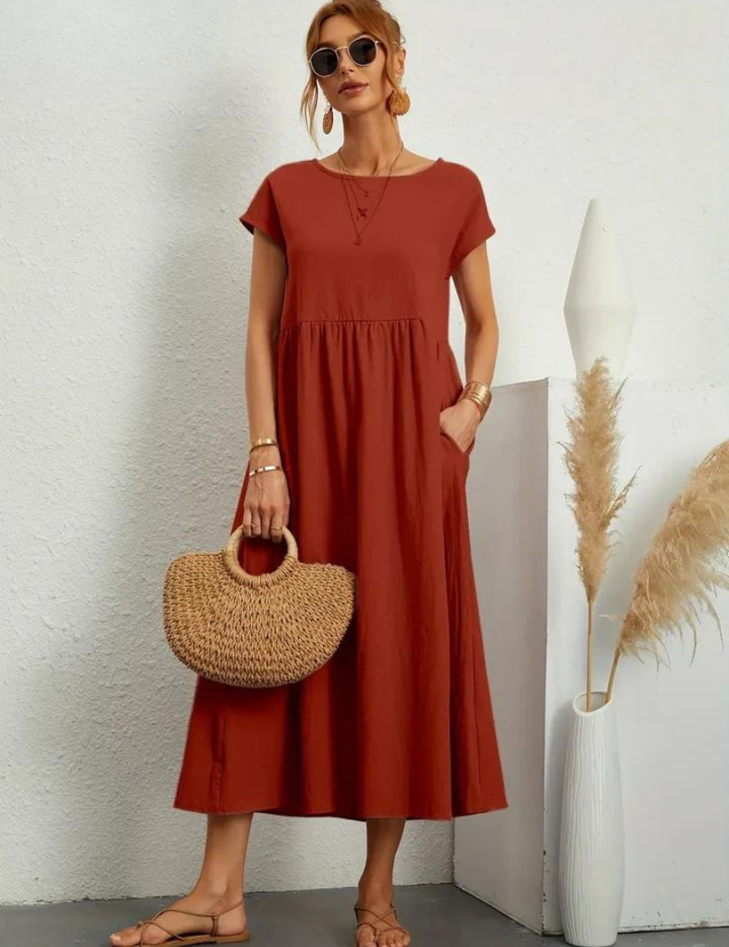 Ruby™ | Elegáns Alapruha Pamutból és Lenből