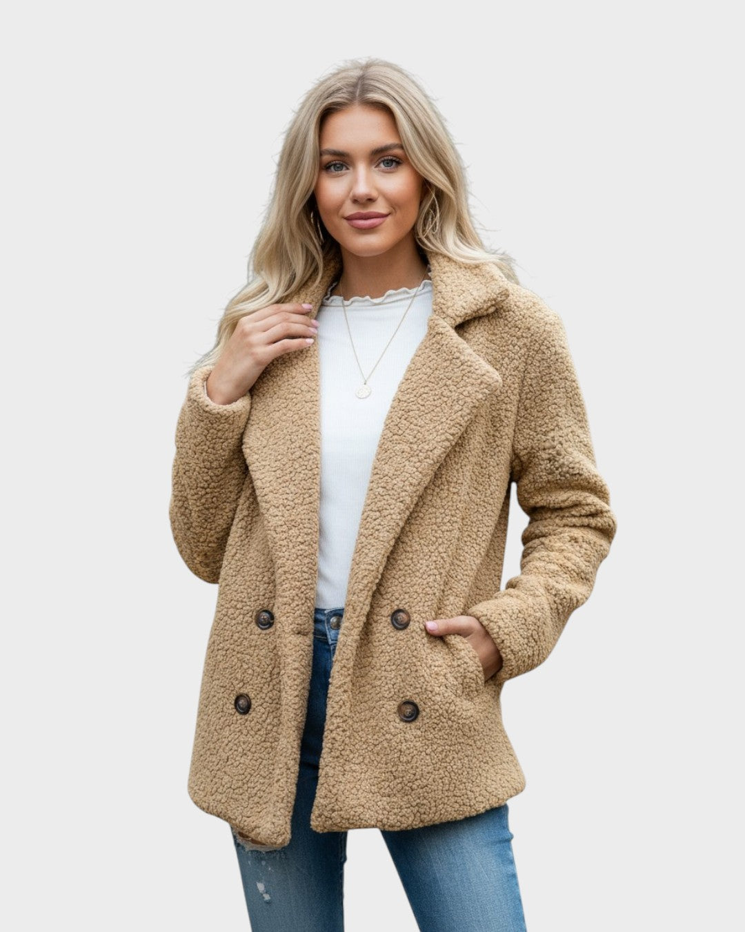 Aada Teddy Kabát tele puhasággal és eleganciával