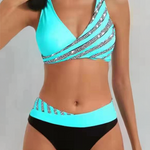 Zsófia Meleg Tónusú Mintás Bikini