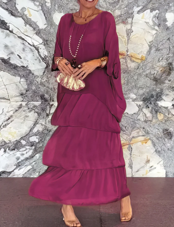 Lara – Elegáns hosszú és légies ruha
