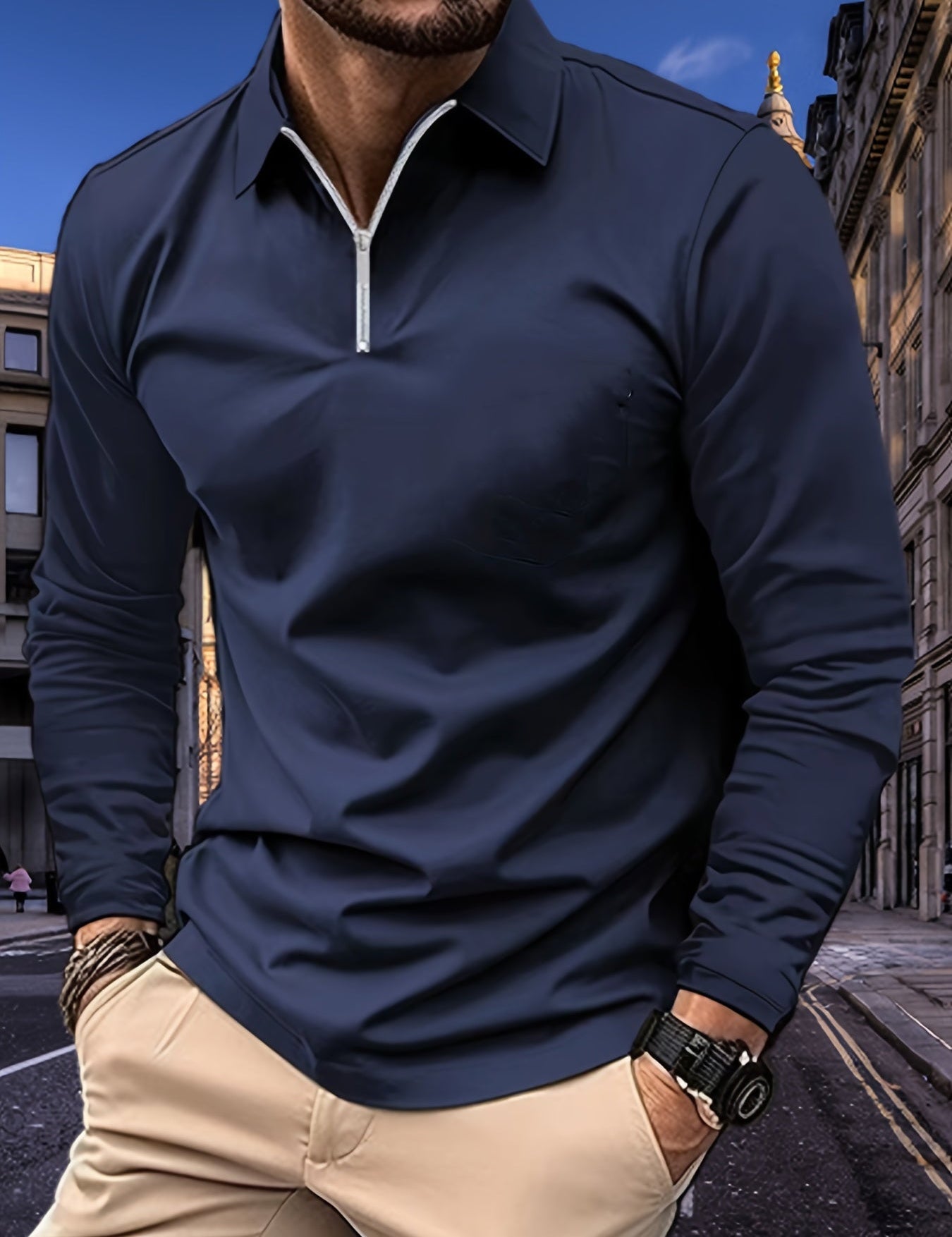 Botond - Férfi Zip-up Ing