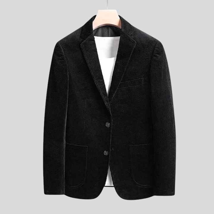 Charles - Textured Velvet Blazer