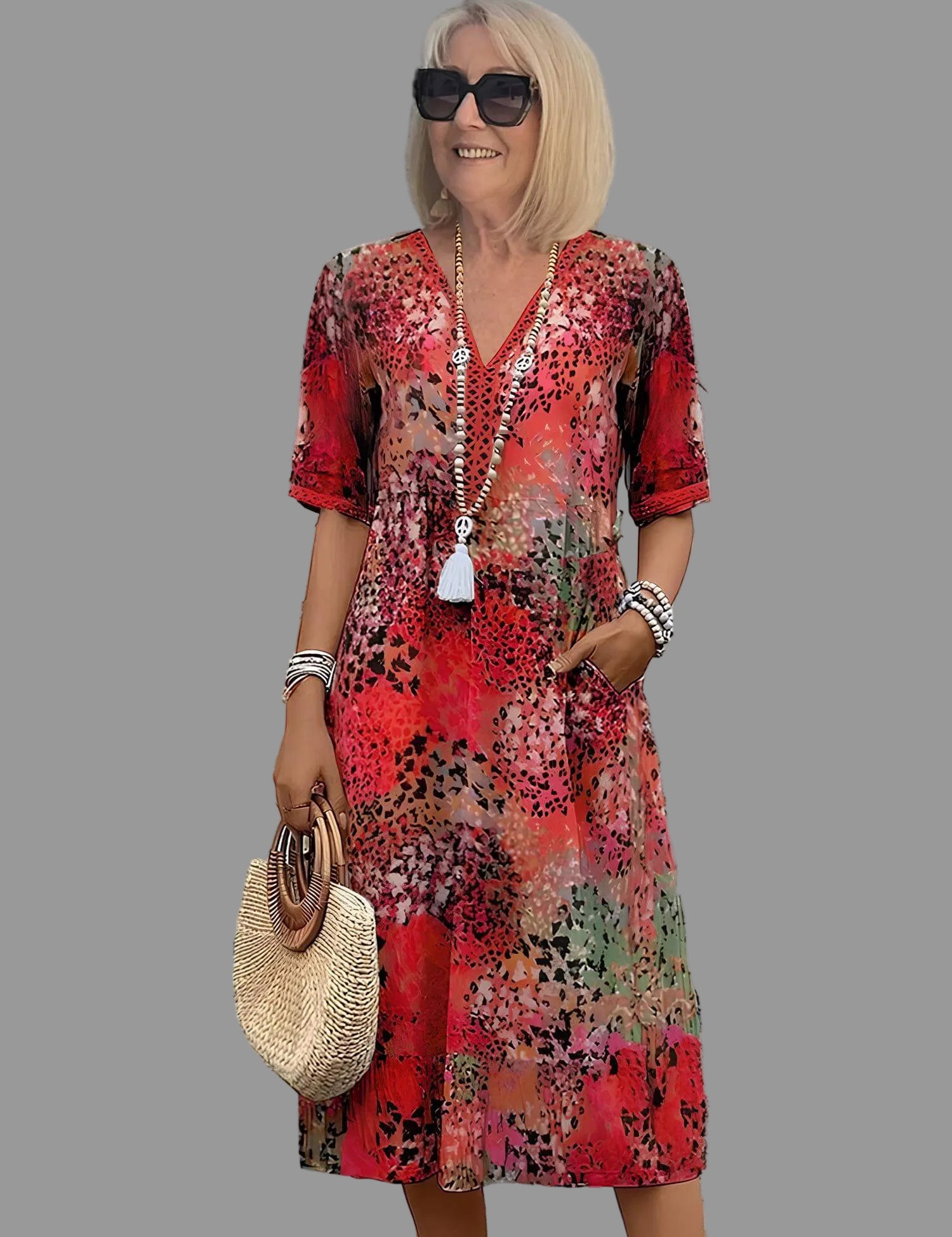 Elvira Ragyogó Tavaszi Ruha